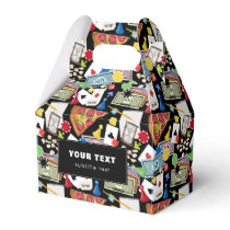 Game Night Board Games Snacks Party Favor Boxes