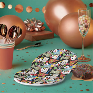 Game Night Board Games Snacks Party Paper Plates