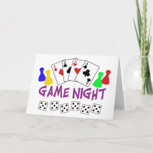 Game Night Card