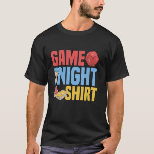 Game Night Shirt Board Games Trivia Night