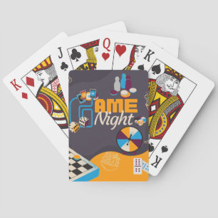 Game Night Themed Party Decorations Poker Cards