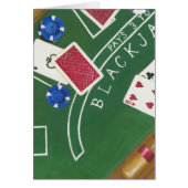 Game of Blackjack with Chips by Chariklia Zarris (Front)