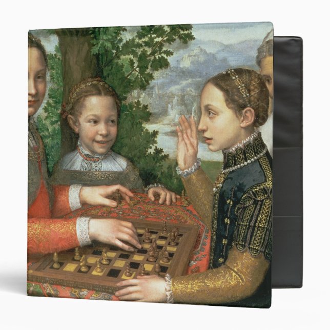 Game of Chess, 1555 Binder (Front/Inside)
