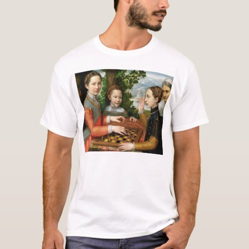 Game of Chess by Sofonisba Anguissola _ Circa 1555 T_Shirt