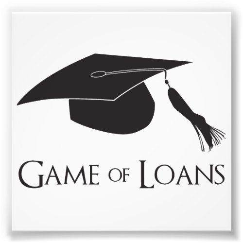 Game of College Graduation Loans Photo Print