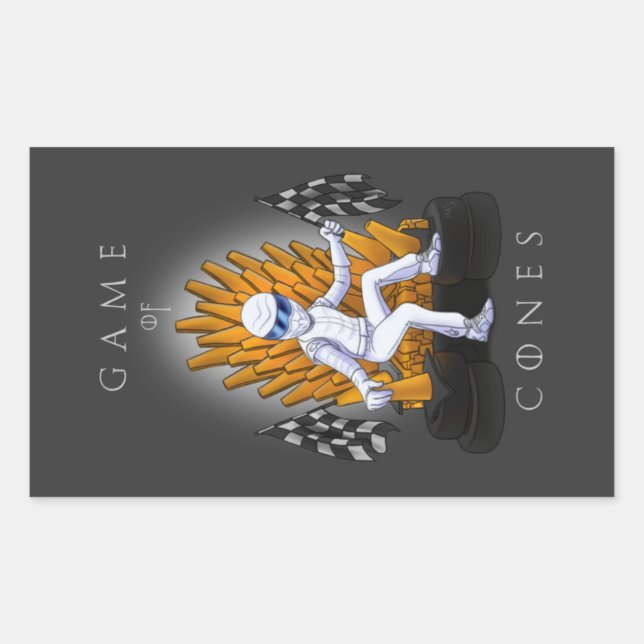 Game of Cones Stickers (Front)