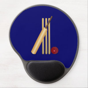 Game of Cricket Gel Mouse Pad
