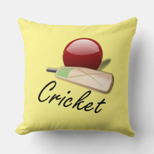 Game of Cricket, popular design, Throw Pillow