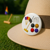 Game Of Croquet Button