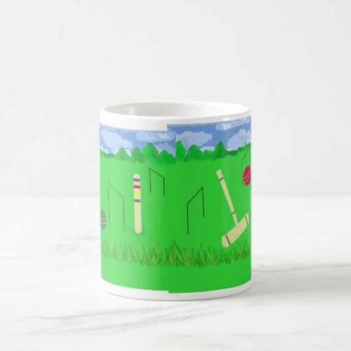 Game of Croquet Coffee Mug