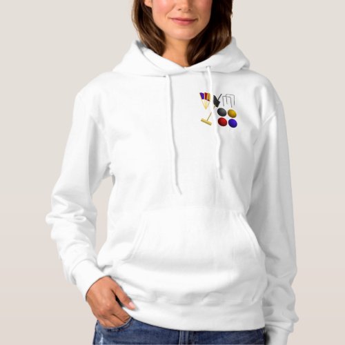 Game Of Croquet Womens Jacket