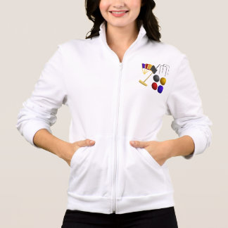 Game Of Croquet Womens Jacket