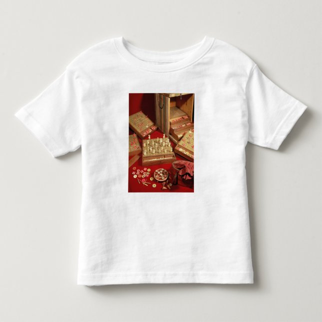 Game of Dauphin lotto invented by Louis XIV Toddler T-shirt (Front)