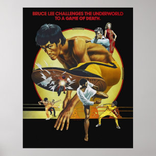 Game of Death 1978 Movie Famous KungFu Jet Kune Do Poster