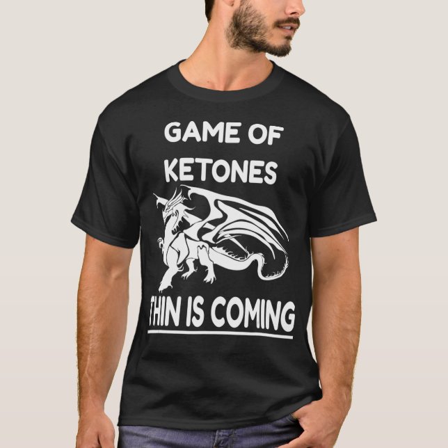 Game of Ketones  Keto Diet shirt Gift  (Front)