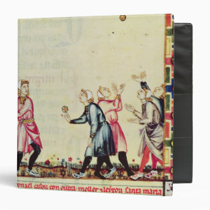 Game of pelota in the open air binder
