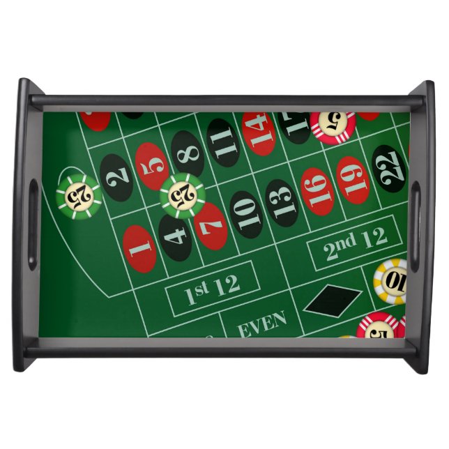 Game of Roulette Serving Tray (Front)