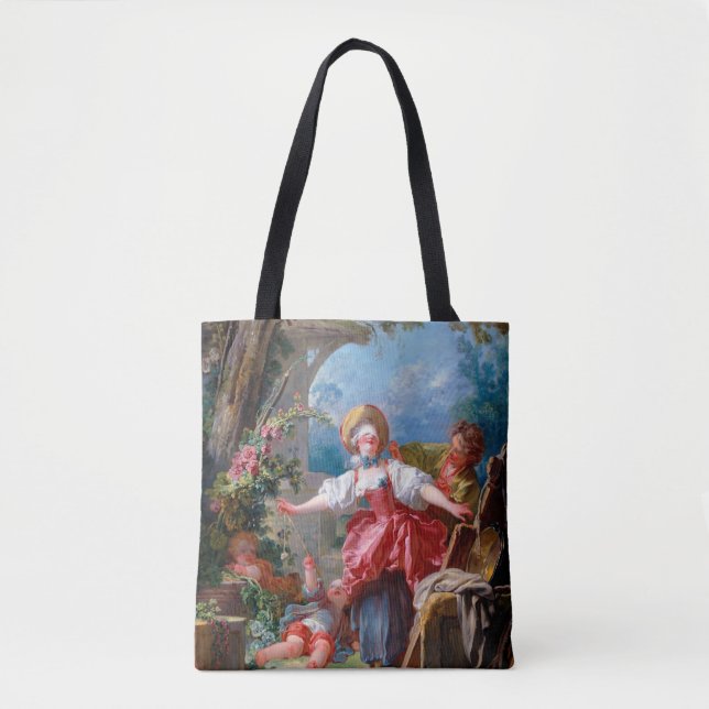 Game of Tag, Fragonard Tote Bag (Front)