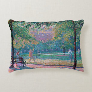 Game of Tennis Decorative Pillow