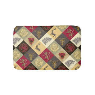 Game of Thrones Sigil Pattern Bath Mat