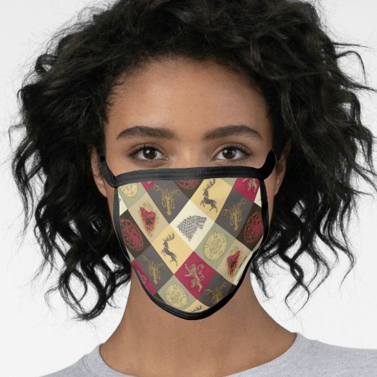 Game of Thrones Sigil Pattern Face Mask (Worn Her)