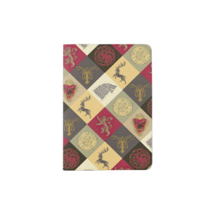 Game of Thrones Sigil Pattern Passport Holder
