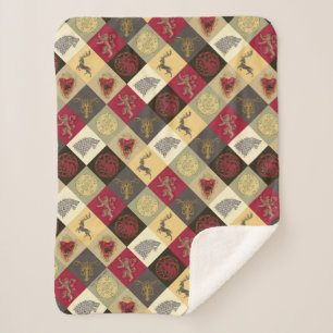 Game of Thrones Sigil Pattern Sherpa Blanket