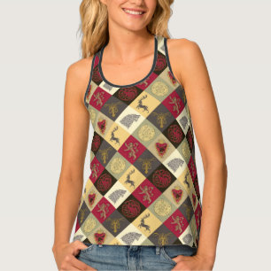 Game of Thrones Sigil Pattern Tank Top