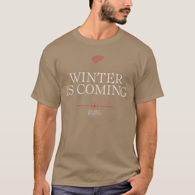 Game ofhrones Winter is Cominget Small boy T-Shirt (Front)