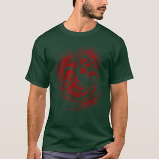 Game ofhronesargaryen Sprayed Outline Sigil friend T-Shirt