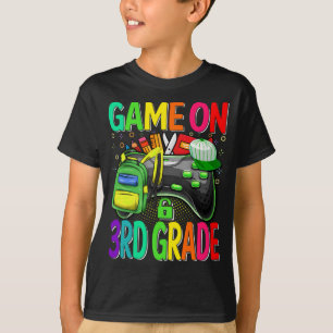 Game On 3rd Grade Back To School T-Shirt