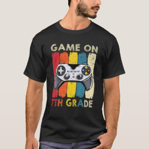 Game On 7Th Grade Video Games Back To School Level T-Shirt
