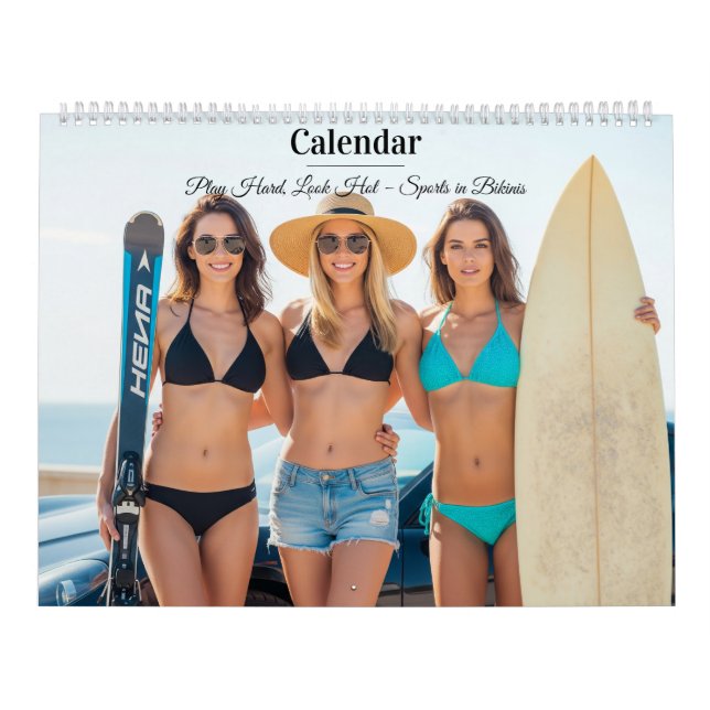 Game On, Bikinis On – Sexy Sports Bikini Calendar (Cover)