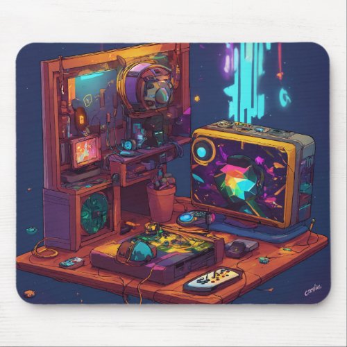 Game On Customisable Games Design Mouse Pads