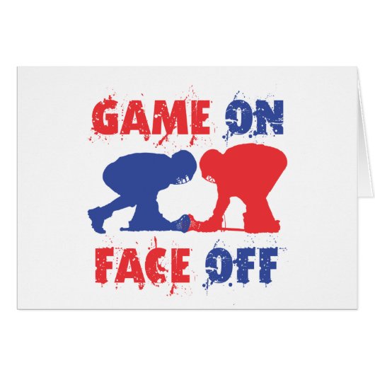 Game On, Face Off Cards (Front Horizontal)
