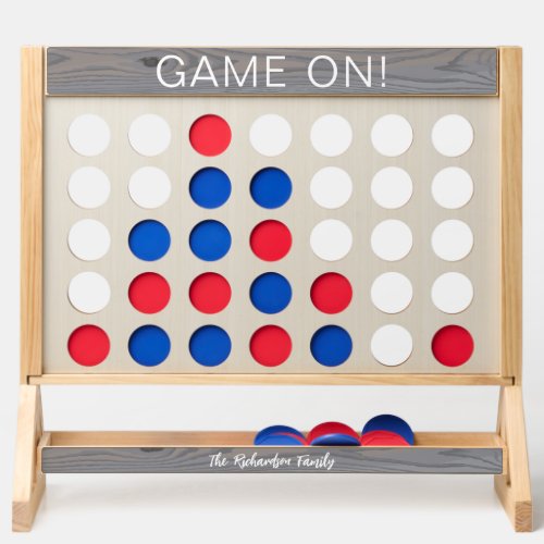 Game On Family Name Date Established Faux Wood Fast Four