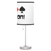 Game On! (Four Card Suits) Table Lamp (Right)