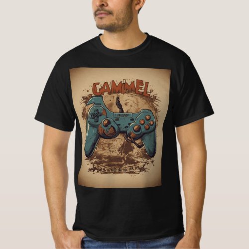 Game On Hilarious Distressed T_Shirt Designs