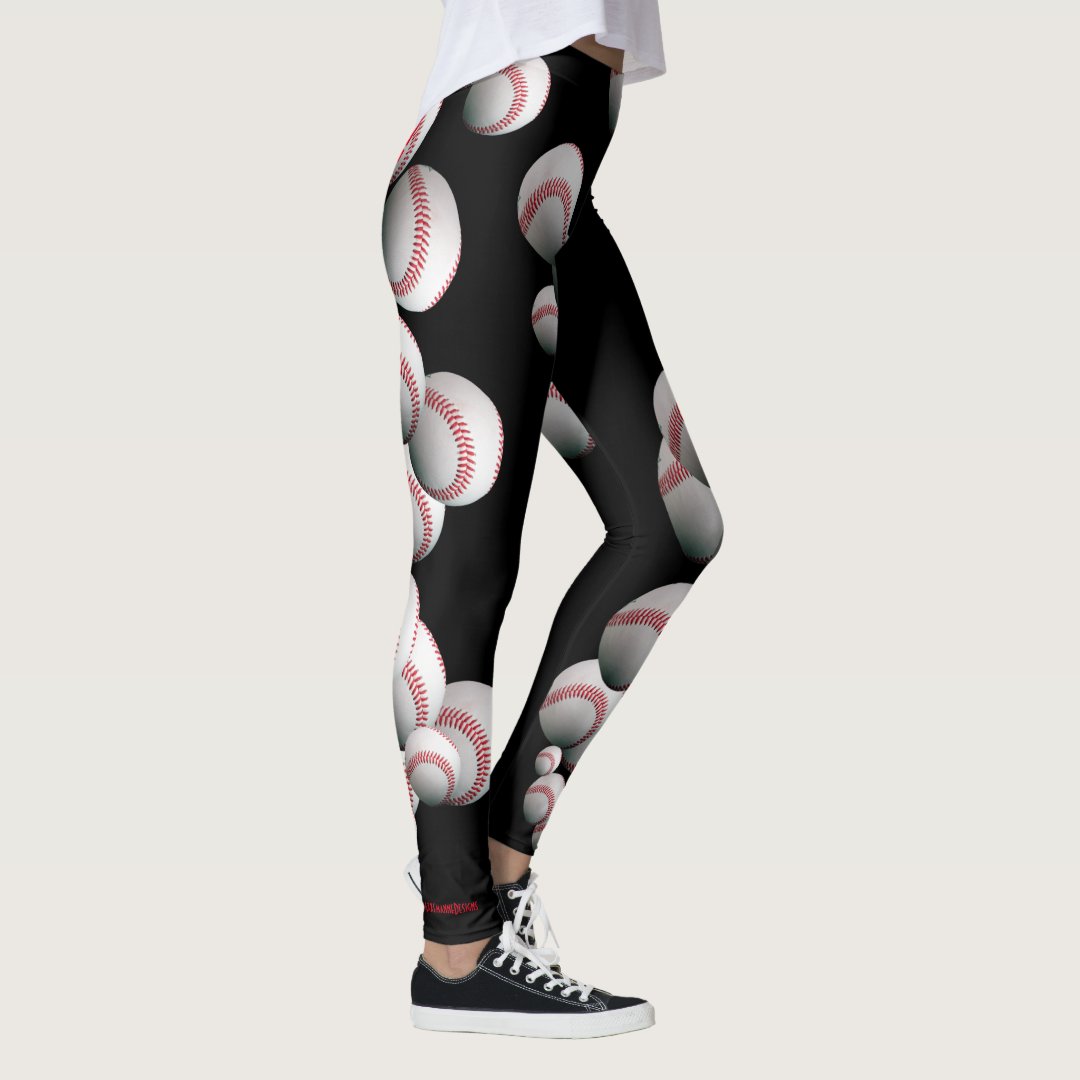 Game on Leggings Baseball | Zazzle