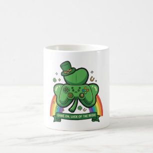 Game On Luck of the Irish St. Patrick's Day Game Coffee Mug