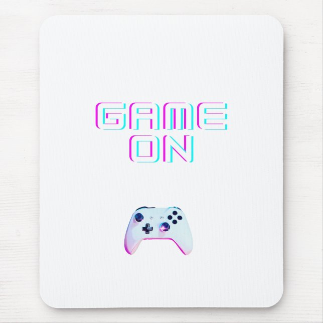 Game On Mouse Pad (Front)