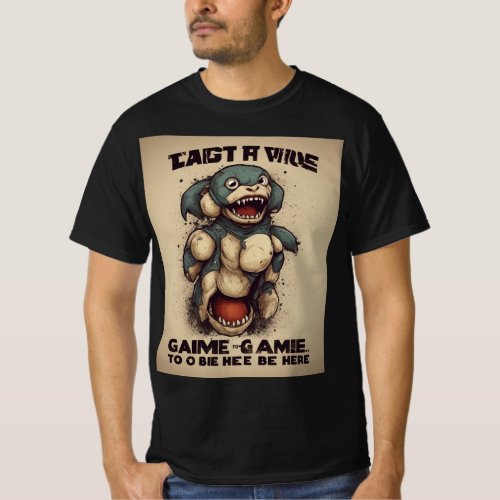 Game On Pause Hilarious Distressed T_Shirt Design