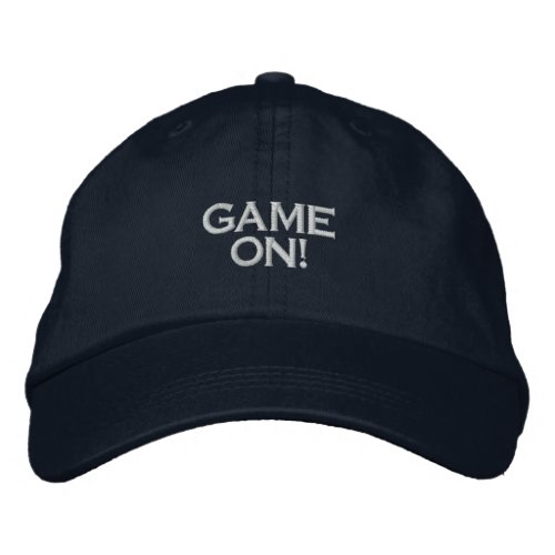 GAME ON PC GAME PLAYER CAP