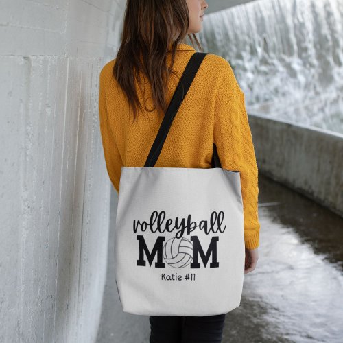 Game On Personalized Volleyball Mom Tote