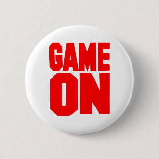 Game on pinback button