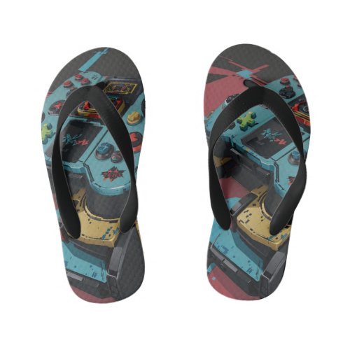 Game On Playtime Adventure Flip Flops