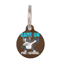 Game On Preschool French Bulldog Gaming Back To Sc Pet ID Tag