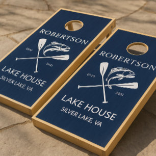 Game On! Solid Wood Cornhole Boards Set