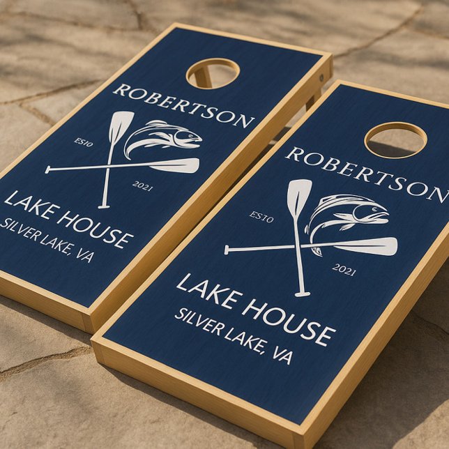 Game On! Solid Wood Cornhole Boards Set  (Creator Uploaded)