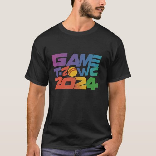 Game on T20WC design mens  T_Shirt